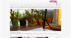 Desktop Screenshot of munaypilates.com.ar